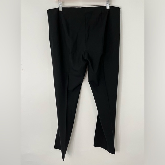 Theory Belisa 3 Slim Ankle Pant Sevona Stretch 0444 Wool Black Dress Pants - Picture 6 of 9